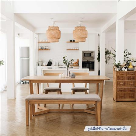 โต๊ะอาหาร YKS MOBI 8859275802190 180 ซม. สีโอ๊ค_3