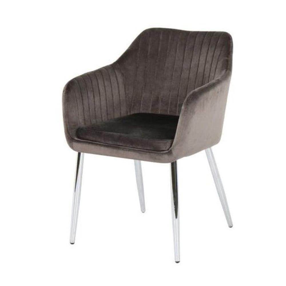 เก้าอี้ทานข้าว SB FURNITURE YOGANA 19171355 สีเทา/น้ำตาล