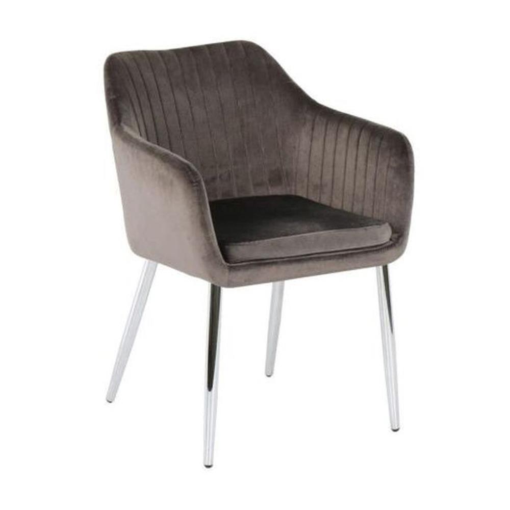 เก้าอี้ทานข้าว SB FURNITURE YOGANA 19171355 สีเทา/น้ำตาล