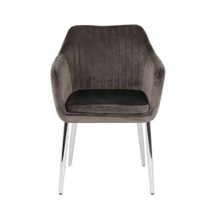 เก้าอี้ทานข้าว SB FURNITURE YOGANA 19171355 สีเทา/น้ำตาล_1