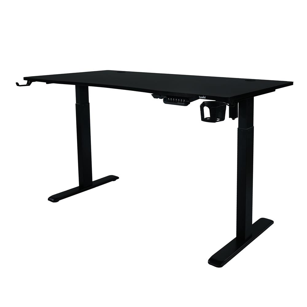 โต๊ะเกมมิ่งปรับระดับไฟฟ้า BEWELL TBS05-120-BK 120 ซม. สีดำ_0