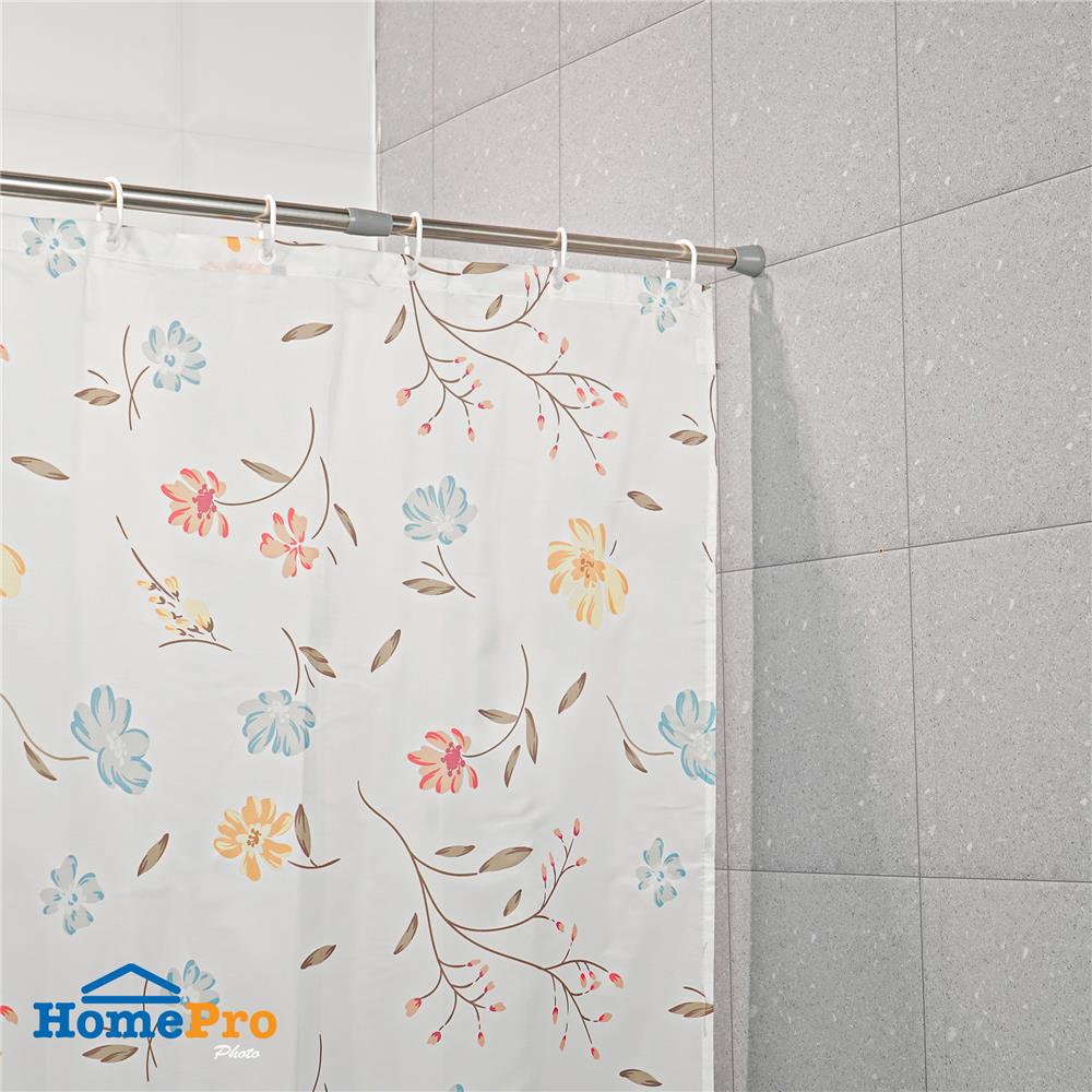 ม่านห้องน้ำ POLY MOYA ACS23013A 180X180 ซม.