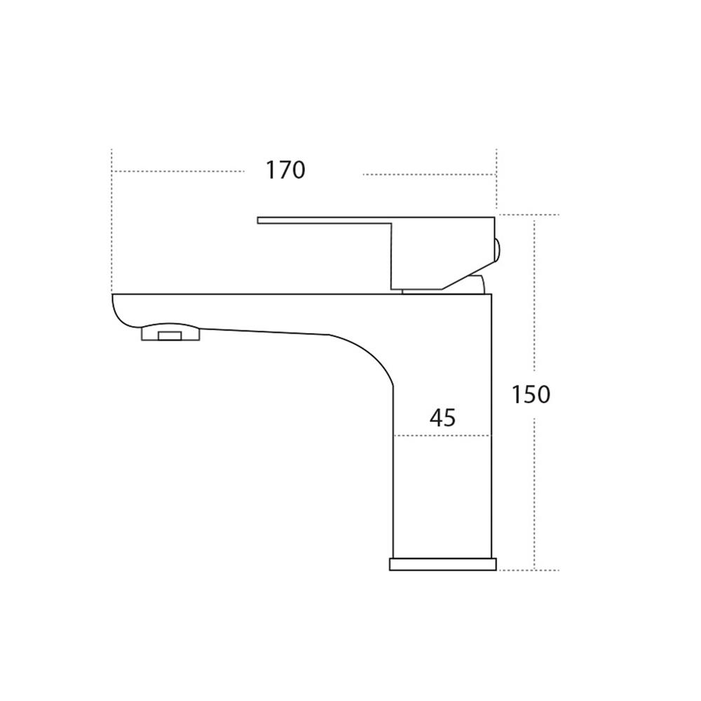 ก๊อกอ่างล้างหน้าเดี่ยว DONMARK GL-1446