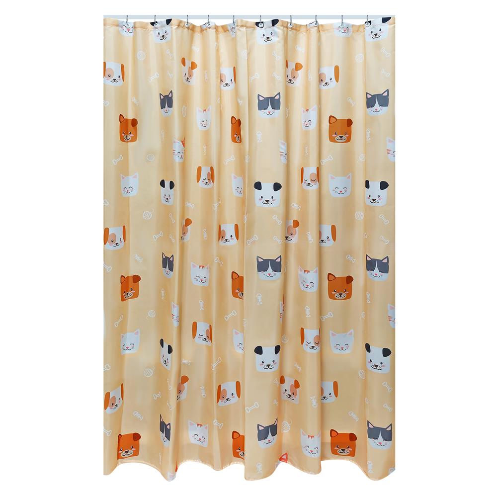 ม่านห้องน้ำ POLY MOYA ACS24390A 180X180 ซม.