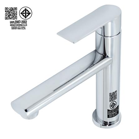 ก๊อกอ่างล้างหน้าเดี่ยว DONMARK GL-1441 สีเงิน_6