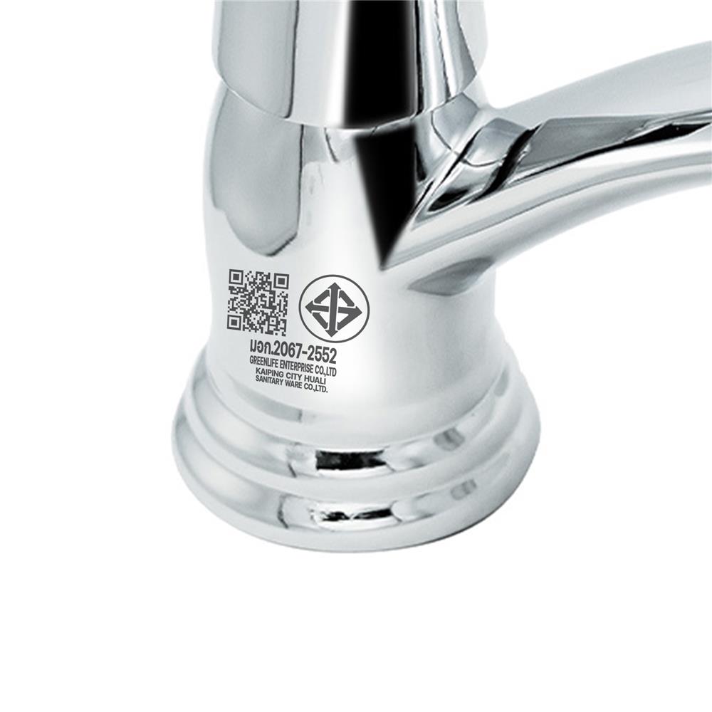 ก๊อกอ่างล้างหน้าเดี่ยว DONMARK GL-1447 สีโครม