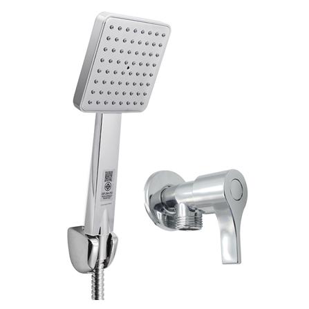 ชุดฝักบัวสายอ่อน 1 ระดับ DONMARK GL-3717 สีโครม_0