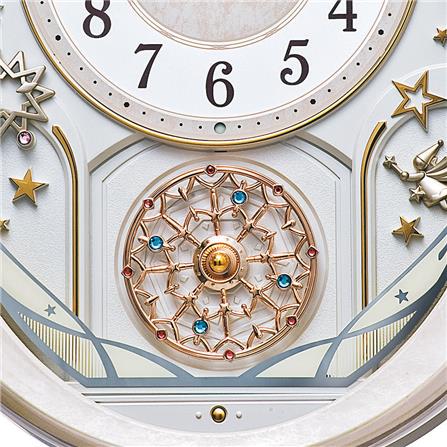 นาฬิกาแขวน SEIKO CLOCKS QXM370P 16.3X15.1 นิ้ว สีชมพู_1