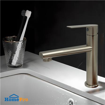 ก๊อกอ่างล้างหน้าเดี่ยว DONMARK GL-1442 สีสเตนเลส_2