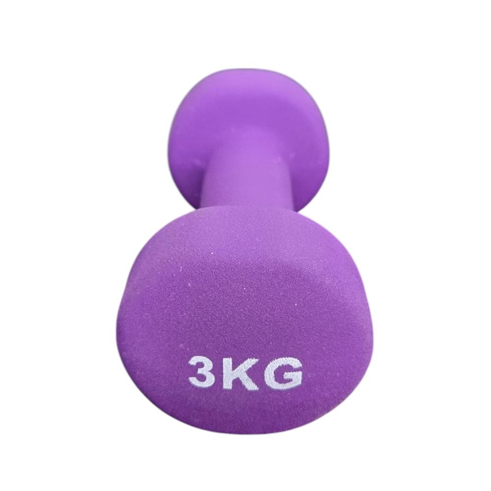 ดัมเบล GRANDE TK-3KG 3 กก. สีม่วง