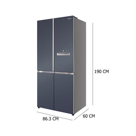 ตู้เย็น MULTI DOOR HISENSE RQ667N4TRUC1 18 คิว สีน้ำเงินเข้ม_5