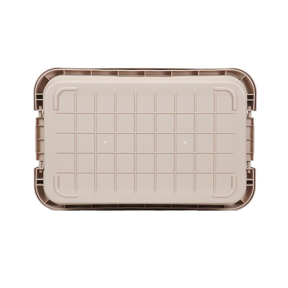 กล่องเก็บของอเนกประสงค์ SPRING 30 ลิตร สีเบจ