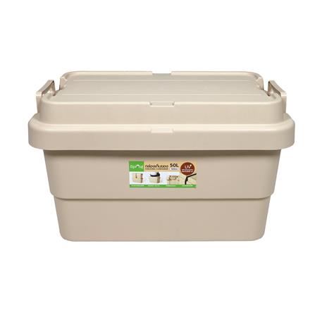 กล่องเก็บของอเนกประสงค์ SPRING 50 ลิตร สีเบจ_2