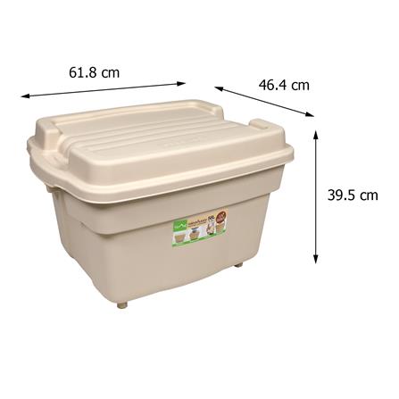 กล่องเก็บของอเนกประสงค์ SPRING 58 ลิตร สีเบจ_9