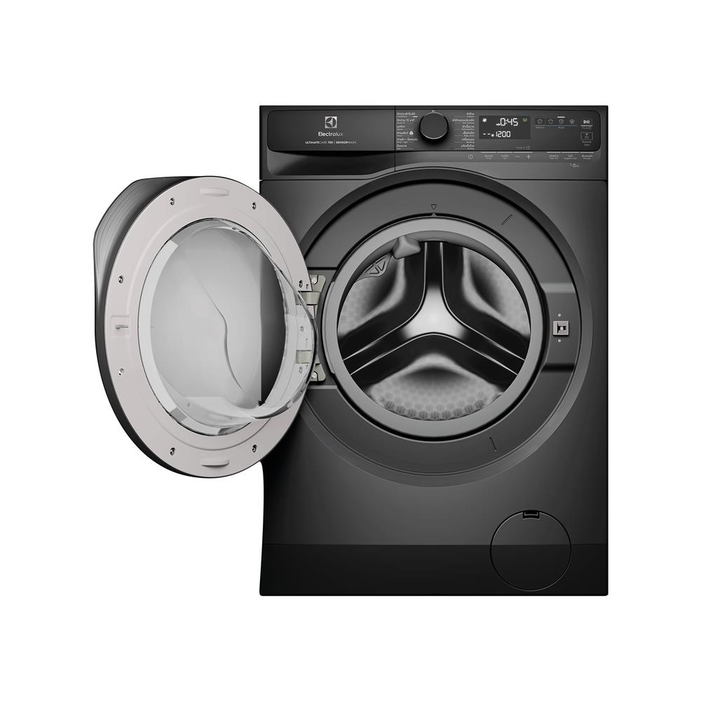 เครื่องซักผ้าฝาหน้าพร้อมขาตั้ง ELECTROLUX EWF1143R7SC 11K กก. 1400RPM อินเวอร์เตอร์ สีเทาเข้ม