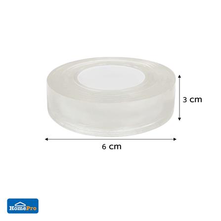 เทปกาวอะคริลิก 2 หน้า PACK IN 21 มม.X1 ม. สีใส_3