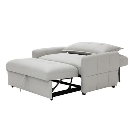 โซฟาเบด 2 ที่นั่ง SB FURNITURE UNNA PLUS 19236370 สีเทาอ่อน_3