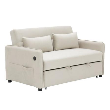 โซฟาเบด 2 ที่นั่ง SB FURNITURE BONDANIE 19234947 สีครีม_4