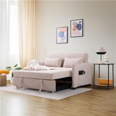 โซฟาเบด 2 ที่นั่ง SB FURNITURE BONDANIE 19234947 สีครีม_8