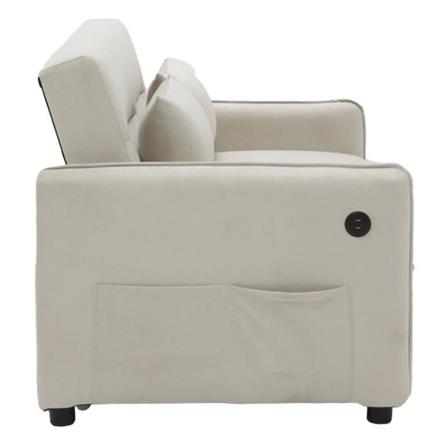 โซฟาเบด 2 ที่นั่ง SB FURNITURE BONDANIE 19234947 สีครีม_6