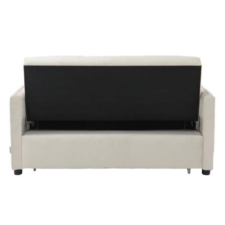 โซฟาเบด 2 ที่นั่ง SB FURNITURE BONDANIE 19234947 สีครีม_7