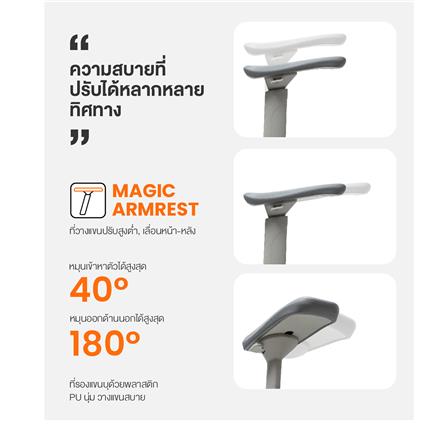 เก้าอี้สำนักงาน ERGOTREND CROSS-BLACK สีดำ_8