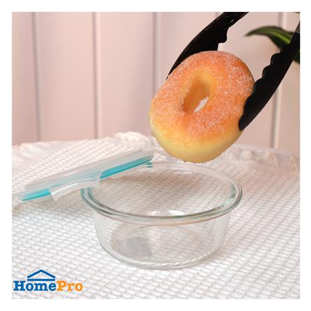 กล่องอาหารแก้วกลม 0.4 ลิตร KECH RUMI สีฟ้า_4