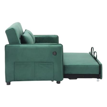 โซฟาเบด 2 ที่นั่ง SB FURNITURE BONDANIE 19234945 สีเขียว_3