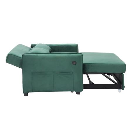 โซฟาเบด 2 ที่นั่ง SB FURNITURE BONDANIE 19234945 สีเขียว_5