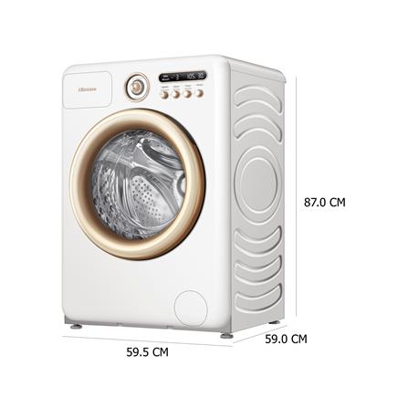 เครื่องซักผ้าฝาหน้า HISENSE WF105R5 10.5 กก. 1400 RPM อินเวอร์เตอร์ สีขาว_5