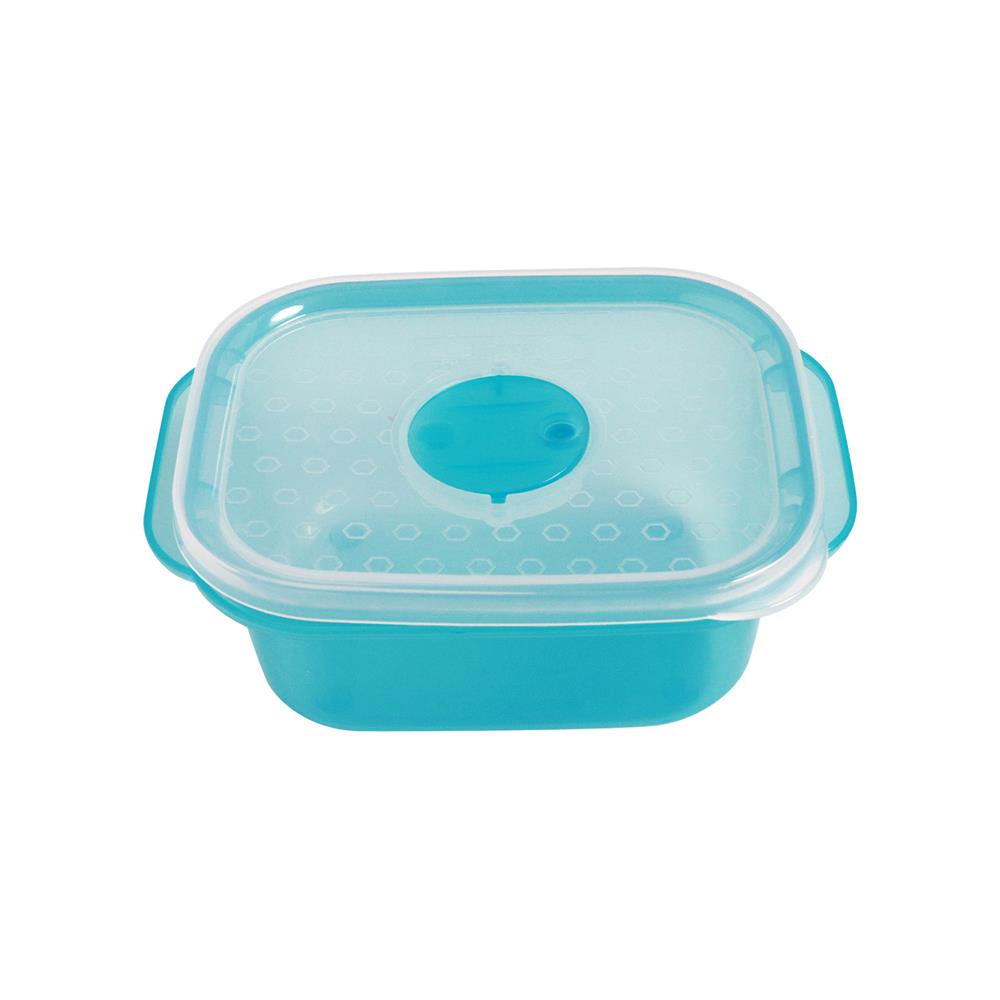 กล่องอาหารผืนผ้า KECH NYLA 0.375 ลิตร สีเทอร์ควอยซ์