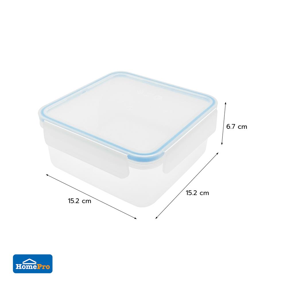 กล่องอาหารจัตุรัส 0.8 ลิตร KECH NORM