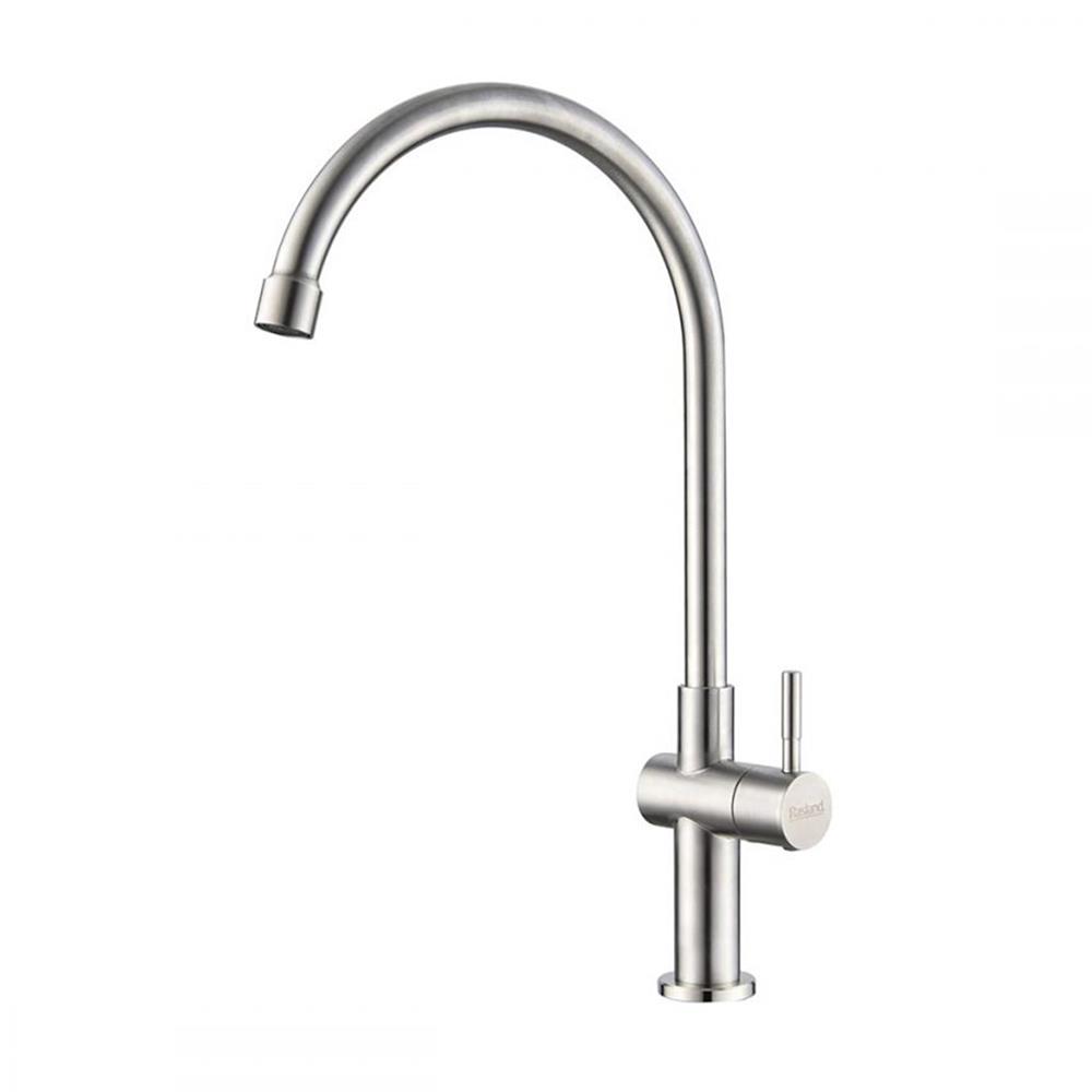 ก๊อกซิงค์เดี่ยวเคาน์เตอร์ RASLAND RA A11021-A892ST สีสเตนเลส