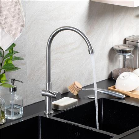 ก๊อกซิงค์เดี่ยวเคาน์เตอร์ RASLAND RA A11021-A892ST สีสเตนเลส_1