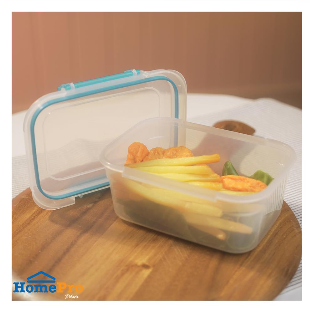 กล่องอาหารผืนผ้า KECH NOBLE 1 ลิตร สีเทอร์ควอยซ์