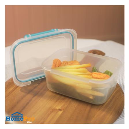 กล่องอาหารผืนผ้า KECH NOBLE 1 ลิตร สีเทอร์ควอยซ์_4