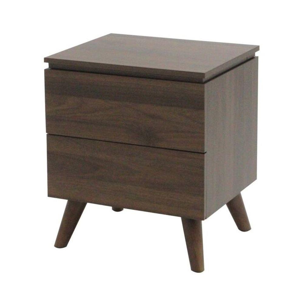 โต๊ะข้างเตียง SB FURNITURE AIMBOT 19211994 48 ซม. สีน้ำตาล