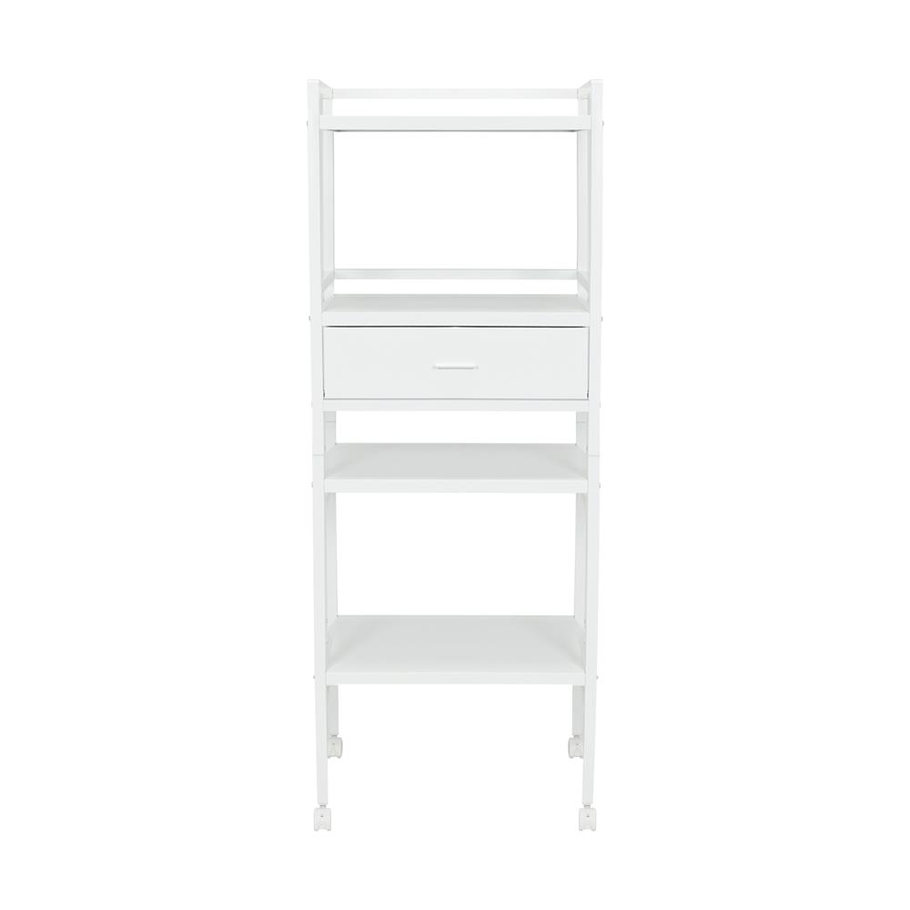 ชั้นวางของ 4 ชั้น STACKO ROBUSTE 50X39X136 ซม. สีขาว