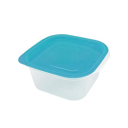 กล่องอาหารจัตุรัส KECH NICK 0.27 ลิตร สีเทอร์ควอยซ์ (แพ็ก 4 ชิ้น)_2