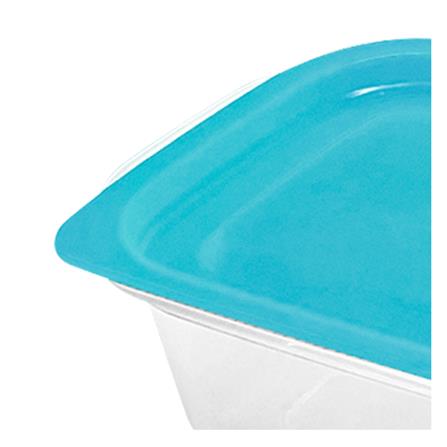 กล่องอาหารผืนผ้า KECH NICK 0.4 ลิตร สีเทอร์ควอยซ์ (แพ็ก 3 ชิ้น)_3