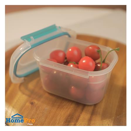 กล่องอาหารผืนผ้า KECH NOBLE 0.4 ลิตร สีเทอร์ควอยซ์_4