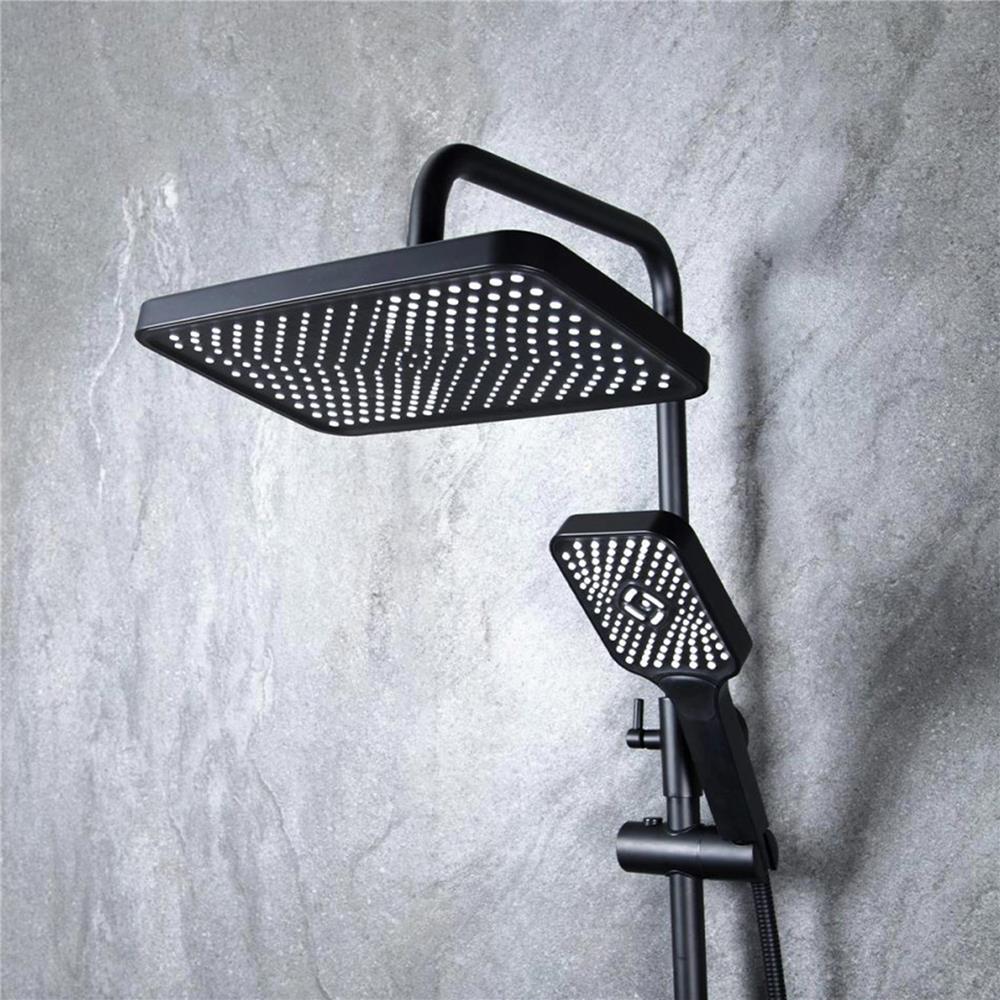 ฝักบัว RAIN SHOWER RASLAND RA F621-F66-BLK สีดำ