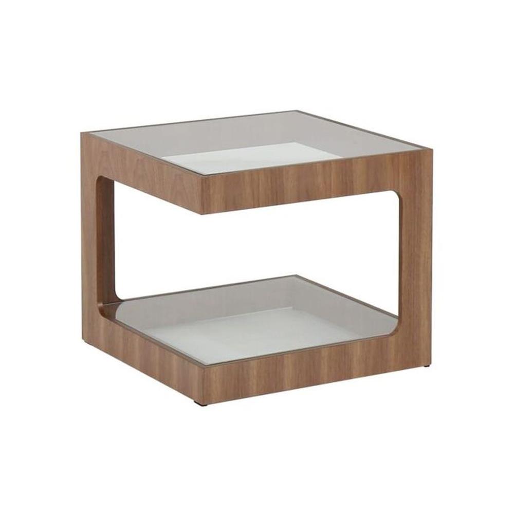 โต๊ะข้างเตียง SB FURNITURE ARTISTRY 50 ซม. สีไม้เข้ม