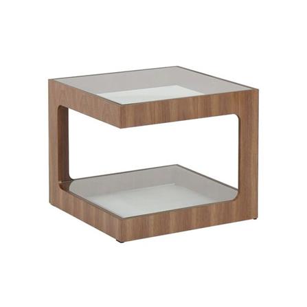 โต๊ะข้างเตียง SB FURNITURE ARTISTRY 50 ซม. สีไม้เข้ม_0