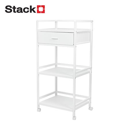 ชั้นวางของ 3 ชั้น STACKO ROBUSTE 50X39X106 ซม. สีขาว_0