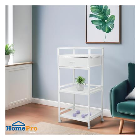 ชั้นวางของ 3 ชั้น STACKO ROBUSTE 50X39X106 ซม. สีขาว_4