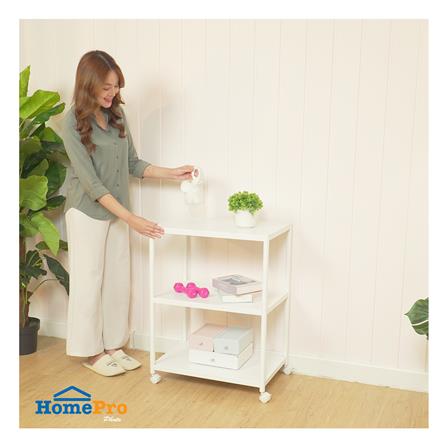 ชั้นวางของ 3 ชั้น STACKO BRISK 60X40X80 ซม. สีขาว_5