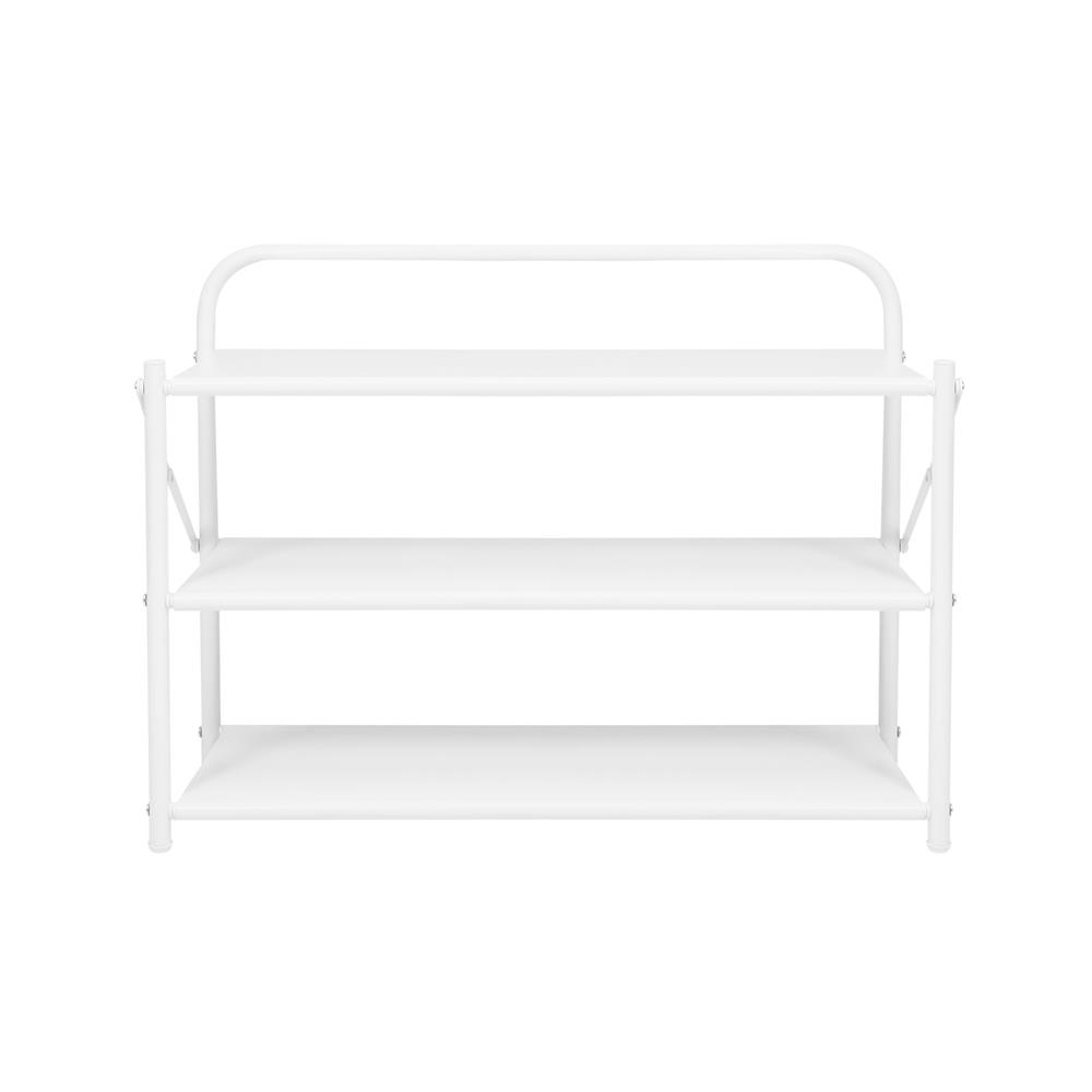 ชั้นวางรองเท้า 3 ชั้น STACKO BRISK 70X23X51CM  สีขาว