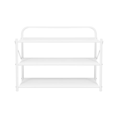 ชั้นวางรองเท้า 3 ชั้น STACKO BRISK 70X23X51CM  สีขาว_2