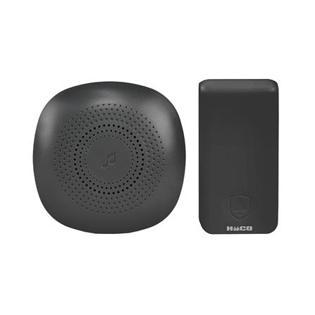 กระดิ่งไร้สาย KINETIC แบบเสียบปลั๊ก HACO HWD-K885 สีดำ_0